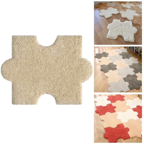 Interlocking Floor Mats, Ineinandergreifende Teppichfliesen 8/12/15/16/20/25/30 Stücke, Polyesterfaser Puzzlematte Boden, Puzzleteppich Spielmatte, Interlocking Floor Mats für Wohnzimmer(Brown,12 pcs) Interlocking Floor Mats, Ineinandergreifende Teppichfliesen 8/12/15/16/20/25/30 Stücke, Polyesterfaser Puzzlematte Boden, Puzzleteppich Spielmatte, Interlocking Floor Mats für Wohnzimmer(Brown,12 pcs) von ZASEZOD