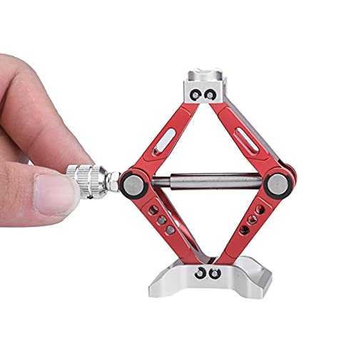 ZAWELIYO 1:10 Skala RC Toys Scissor Jack - Verstellbare Legierung RC Crawler Jack Height Steht für SCX10, 60,5 G Hochleistungslift -Werkzeug mit Pulverbeschichtetem Finish von ZAWELIYO