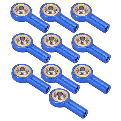 ZAWELIYO 10pcs RC M2 Ball Heads Rostfeste Korrosionsbeständige Leichte RC -Verbindung Kugelköpfe Halter für RC -Auto -Roboter Autos (Blau) von ZAWELIYO
