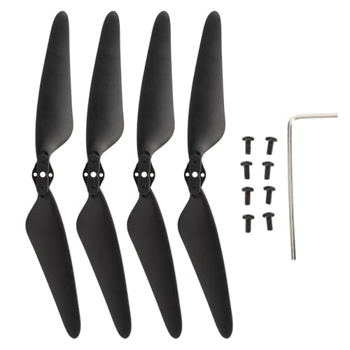 Zaweliyo 2 Paar SJRC F11S Drone Quadcopter Propeller Ersatzteile Schwarz Easy Fly High Performance von ZAWELIYO