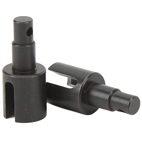 Zaweliyo 2pcs Ausgeglichener Fahrerlebnis Erlebnis Front Differenz Outdrive Stahl Upgrade Teil für LOSI 1/10 RC -Auto (Schwarz) von ZAWELIYO
