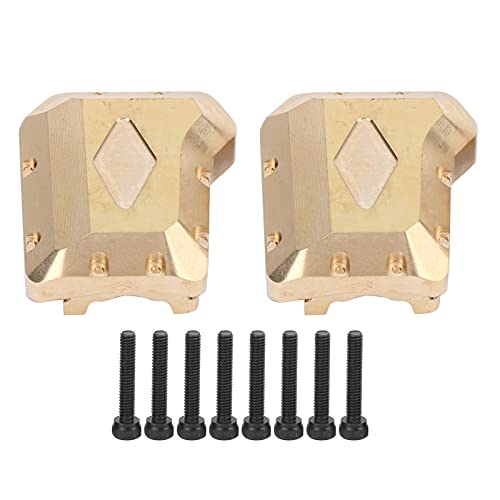 ZAWELIYO 2pcs RC Messing Hinterachse Differentdecke Gegengewicht von ZAWELIYO