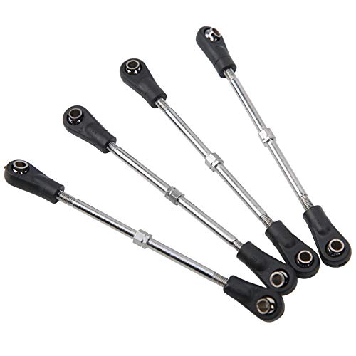 ZAWELIYO 4pcs Verstellbares Lenkverbindungsstangenkit für 1/10 RC -LKW - 83-92 Mm Metall/Kunststofflenker mit M3 -Schrauben ZAWELIYO 4pcs Verstellbares Lenkverbindungsstangenkit für 1/10 RC -LKW - 83-92 Mm Metall/Kunststofflenker mit M3 -Schrauben von ZAWELIYO
