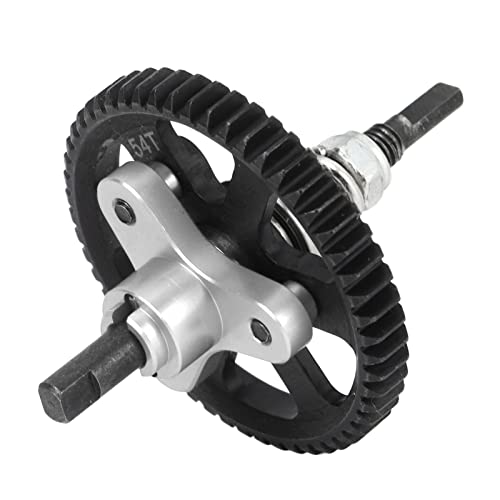 ZAWELIYO 54T Differential -Slipper -Kupplung - Aluminiumstahl -Differentialgetriebe Slipper -Kupplung Kit für Traxxas Slash 4x4 1/10 RC -Autos (Silber) von ZAWELIYO