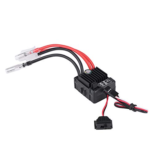 ZAWELIYO Gebürstet 1060 60A ESC Wasserdicht Auto Racing 60A Kleine ESC RC Teile für RC Auto Truggy 1/10 RC Auto von ZAWELIYO