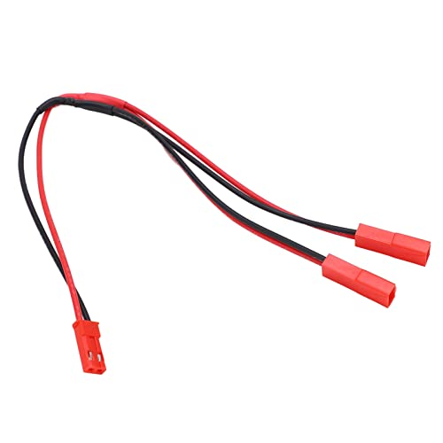 ZAWELIYO JST Plug y Splitter Kabel, 1 Weibliche Bis 2 Männliche Paralleladapter für RC -Autos Boote Drohnen | 219 Mm Hoher Silikondraht mit Kupferkern | 4G Leichter ZAWELIYO JST Plug y Splitter Kabel, 1 Weibliche Bis 2 Männliche Paralleladapter für RC -Autos Boote Drohnen | 219 Mm Hoher Silikondraht mit Kupferkern | 4G Leichter von ZAWELIYO