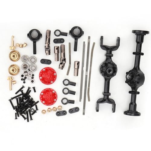 ZAWELIYO Metall-Upgrade-Teilesatz Passend für WPL RC-Auto B14 B24 C14 C24, Metallmaterial RC-Auto-Modifikation mit für B-14K, B-24K, C-14K, C-24K von ZAWELIYO