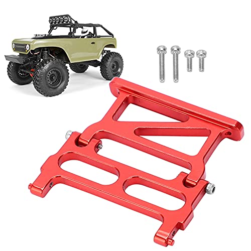 ZAWELIYO RC Aluminium Heckauto -Schale, RC Aluminiumsäule 24 RC -Autoku -Säulen -Upgrade -Teile, Fit Axial SCX24 C10 RC -Autos, Sind mit Befestigungsschrauben Ausgestattet (Rot) von ZAWELIYO
