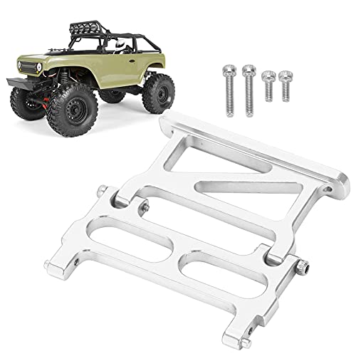 ZAWELIYO RC Aluminium Heckauto -Schale, RC Aluminiumsäule 24 RC -Autoku -Säulen -Upgrade -Teile, Fit Axial SCX24 C10 RC -Autos, Sind mit Befestigungsschrauben Ausgestattet (Silber) von ZAWELIYO