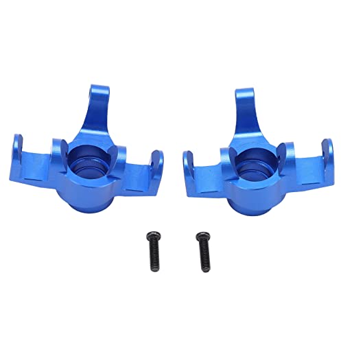 ZAWELIYO RC Aluminium Lenkbecher Metall Vorderknöchel Upgrade-Teile für HBX 16889 1/16 RC Auto-Zubehör. Blues von ZAWELIYO