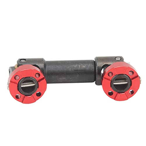 ZAWELIYO RC Antriebswelle Universal, Gelenkflanschwelle, RC Edelstahlwelle für 1/10 1/14 RC Rock Crawler (55-68 mm) von ZAWELIYO