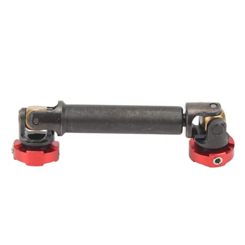 ZAWELIYO RC Antriebswelle Universal, Gelenkflanschwelle, RC Edelstahlwelle für 1/10 1/14 RC Rock Crawler (70-90 mm) von ZAWELIYO