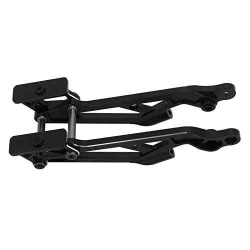 ZAWELIYO RC CNC Aluminium Heckflügelhalterung für Arrma Kraton 1/8 6s Modle - Anodierter Flügelunterstützungshalterung RC -Auto Stabilität Upgrade (Schwarz) von ZAWELIYO