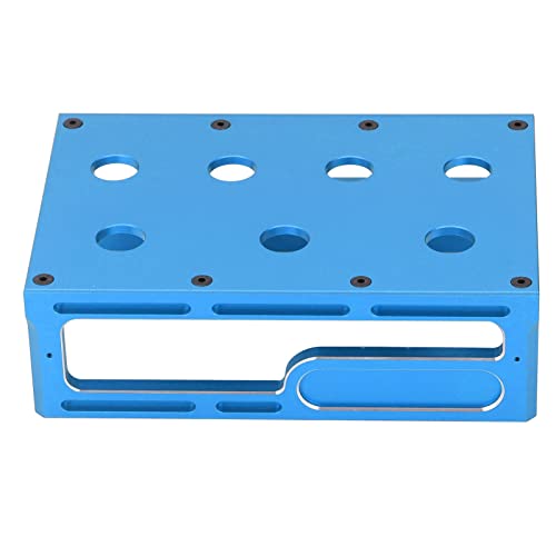 ZAWELIYO RC Car Work Stand Wear Resistant Aluminiumlegierung RC Car Reparaturarbeitstation für 1/8 für 1/10 RC -LKW -Waage (Blau) von ZAWELIYO