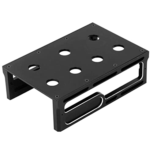 ZAWELIYO RC Car Work Stand Wear Resistant Aluminiumlegierung RC Car Reparaturarbeitstation für 1/8 für 1/10 RC -LKW -Waage (Schwarz) von ZAWELIYO