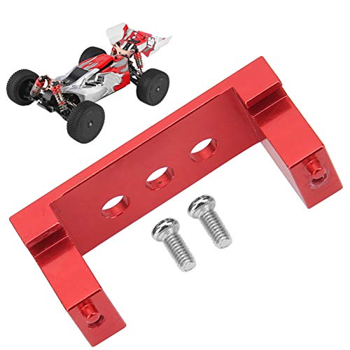 ZAWELIYO RC -Servo Fixed Mount, Aluminiumlegierungslenkschmeckssitz für WLTOYS 144001 RC -Auto, CNC Bearbeitet, mit Originalmodell, 9,0 G, RC -Zubehör, Passend zu WLTOYS 144001 1/14 RC (2) von ZAWELIYO