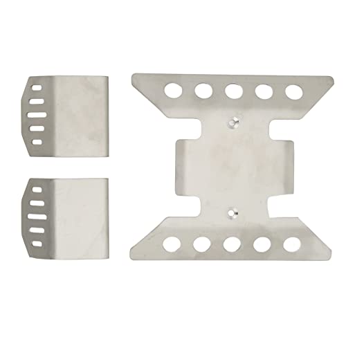 ZAWELIYO 304 Edelstahl RC -Chassis -Rüstung für Axiale 1/6 SCX6 AXI05000-1,2 Mm Felskriech -Schleuderplatte & Achswächter ZAWELIYO 304 Edelstahl RC -Chassis -Rüstung für Axiale 1/6 SCX6 AXI05000-1,2 Mm Felskriech -Schleuderplatte & Achswächter von ZAWELIYO