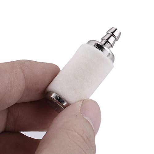 Zaweliyo RC Kraftstofftanks Anti -Foaming -Filter | 38 Mm Metallwolle -Benzinfilter | Schaumstoffsuppressor für RC -Flugzeughubschraubermotoren (15 G, 1,5 x0,59) von ZAWELIYO