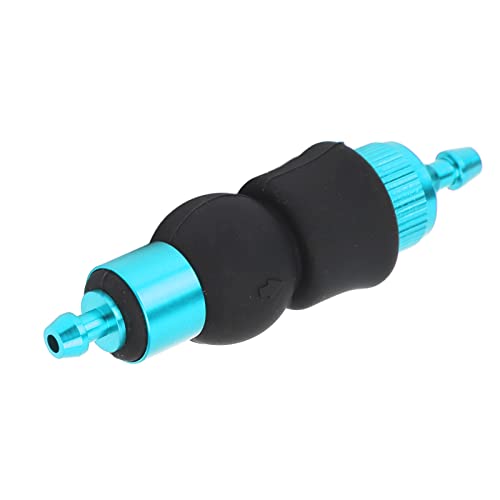 Zaweliyo RC Manuelle Ölpumpe für 1/8 1/10 Skalierungsmodell - Aluminiumlegierung Methanol Motor mit Gummisiegel | Universeller Ersatz für HSP, HPI RC -Autos (Blau) von ZAWELIYO