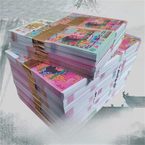 ZBFGEPLV Doppelseitiger Druck von Ghost Coins, 5 Bündel(Mix and Match Large and small denominations) von ZBFGEPLV