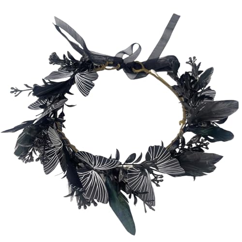 ZBIianxer Bequeme Sonnenblumen Kopfbedeckung Unisex Halloween Girlands Skidsicheres Kopfbedeckung Für Hochzeiten Partys Und ZBIianxer Bequeme Sonnenblumen Kopfbedeckung Unisex Halloween Girlands Skidsicheres Kopfbedeckung Für Hochzeiten Partys Und von ZBIianxer