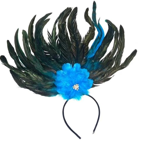 ZBIianxer Federed Hair Accessoire Bunte Haardekoration Cosplay Stirnband Party Kopfbedeckung Für Hochzeiten Und Festivalveranstaltung ZBIianxer Federed Hair Accessoire Bunte Haardekoration Cosplay Stirnband Party Kopfbedeckung Für Hochzeiten Und Festivalveranstaltung von ZBIianxer