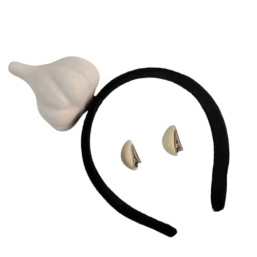 ZBIianxer Luxuriöser Party Kopfschmuck Verstellbares Halloween Headwear Plüsch Unisex Kopfstück Für Verschiedene Veranstaltungen ZBIianxer Luxuriöser Party Kopfschmuck Verstellbares Halloween Headwear Plüsch Unisex Kopfstück Für Verschiedene Veranstaltungen von ZBIianxer