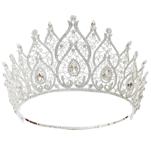 ZBIianxer Mädchen Haare Reifen Schleifen Kronen Für Königin Geburtstag Schwerlast Stirnbänder Foto Requisiten Elegante Kostüm Kopfbedeckung ZBIianxer Mädchen Haare Reifen Schleifen Kronen Für Königin Geburtstag Schwerlast Stirnbänder Foto Requisiten Elegante Kostüm Kopfbedeckung von ZBIianxer