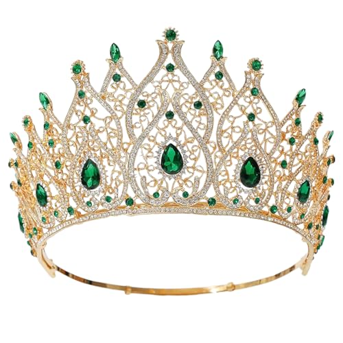 ZBIianxer Mädchen Haare Reifen Schleifen Kronen Für Königin Geburtstag Schwerlast Stirnbänder Foto Requisiten Elegante Kostüm Kopfbedeckung ZBIianxer Mädchen Haare Reifen Schleifen Kronen Für Königin Geburtstag Schwerlast Stirnbänder Foto Requisiten Elegante Kostüm Kopfbedeckung von ZBIianxer