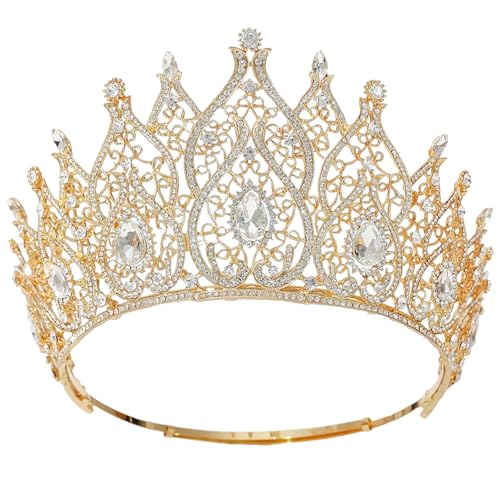 ZBIianxer Mädchen Haare Reifen Schleifen Kronen Für Königin Geburtstag Schwerlast Stirnbänder Foto Requisiten Elegante Kostüm Kopfbedeckung ZBIianxer Mädchen Haare Reifen Schleifen Kronen Für Königin Geburtstag Schwerlast Stirnbänder Foto Requisiten Elegante Kostüm Kopfbedeckung von ZBIianxer
