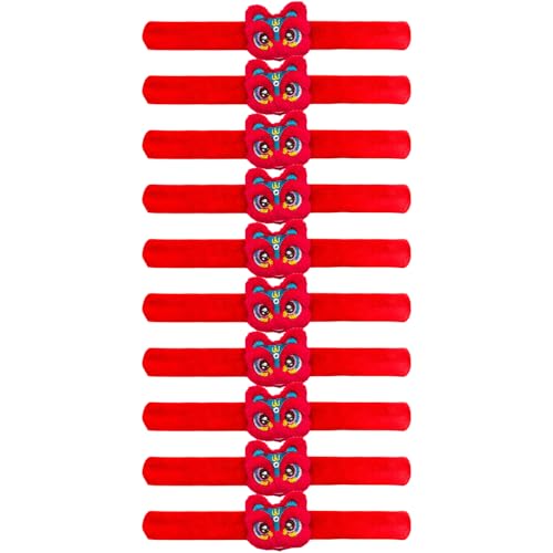 ZBIianxer Packung Mit 10 Neujahrs Schlagarmbändern Plüschtierpuppen Armbändern Handgefertigten Handgelenkdekorationen Für Partys Und Veranstaltungen ZBIianxer Packung Mit 10 Neujahrs Schlagarmbändern Plüschtierpuppen Armbändern Handgefertigten Handgelenkdekorationen Für Partys Und Veranstaltungen von ZBIianxer