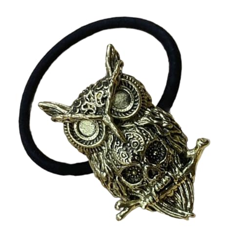 ZBIianxer Punkstile Metal Owl Schädel Haarband Cosplay Haarkrawatte Halloween Hair Accessoires ZBIianxer Punkstile Metal Owl Schädel Haarband Cosplay Haarkrawatte Halloween Hair Accessoires von ZBIianxer