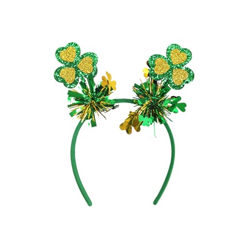 ZBIianxer Stirnband Für Festival Themen Ganzalter Glitzernde Stirnband Shamrock Hairband Für Die Irische Nationalfeiertagsfeier ZBIianxer Stirnband Für Festival Themen Ganzalter Glitzernde Stirnband Shamrock Hairband Für Die Irische Nationalfeiertagsfeier von ZBIianxer