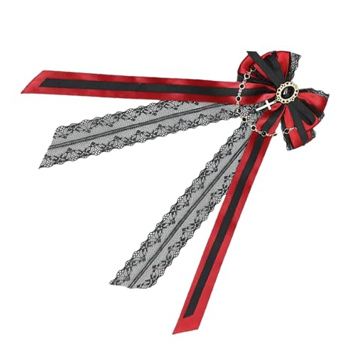 ZBIianxer Stylish Spitzen Bowknot Hair Hoop Kopfstück Für Erwachsene Cosplay Party Ponytail Clip Maskerades Party Rollenspiele Anime Requisiten von ZBIianxer