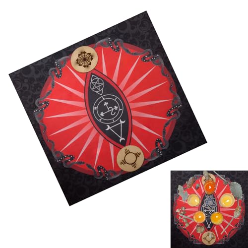 ZBIianxer Symbol Schlangenmuster Astrologie Tischdecke Tarot Gottesdienste Tischdecke Altars Stoff Gottesbrettspiel Accessoire ZBIianxer Symbol Schlangenmuster Astrologie Tischdecke Tarot Gottesdienste Tischdecke Altars Stoff Gottesbrettspiel Accessoire von ZBIianxer