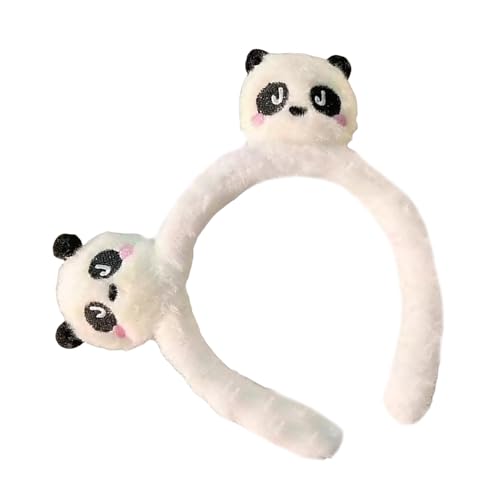 ZBIianxer Weiche Plüschpanda Haarzubehör Cartoon Stirnband Weiches Haarband Kostüm Haardekoration Für Frauen Und Tierliebhaber ZBIianxer Weiche Plüschpanda Haarzubehör Cartoon Stirnband Weiches Haarband Kostüm Haardekoration Für Frauen Und Tierliebhaber von ZBIianxer