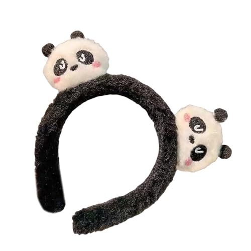 ZBIianxer Weiche Plüschpanda Haarzubehör Cartoon Stirnband Weiches Haarband Kostüm Haardekoration Für Frauen Und Tierliebhaber ZBIianxer Weiche Plüschpanda Haarzubehör Cartoon Stirnband Weiches Haarband Kostüm Haardekoration Für Frauen Und Tierliebhaber von ZBIianxer