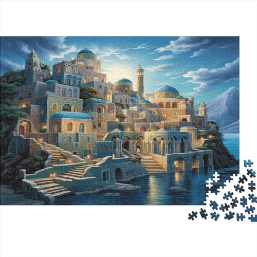 Beautiful Island 1000pcs (75x50cm) Puzzles,Island Scenery Anspruchsvolle Spielpuzzles,Geschicklichkeitsspiele Für Die Ganze Familie von ZBOLI