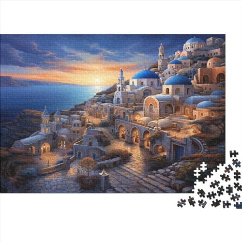 Beautiful Island Puzzles 500pcs (52x38cm) Für Erwachsene Island Scenery Puzzle Lernspiele Heimdekorationspuzzle von ZBOLI