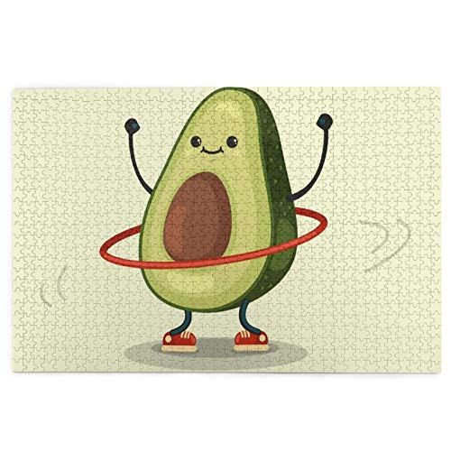 1000 Stück Puzzle, niedliche Avocado Spaß Lernspielzeug Lernspiele Home Decoration Puzzle, 75X50CM 1000 Stück Puzzle, niedliche Avocado Spaß Lernspielzeug Lernspiele Home Decoration Puzzle, 75X50CM von ZCHW