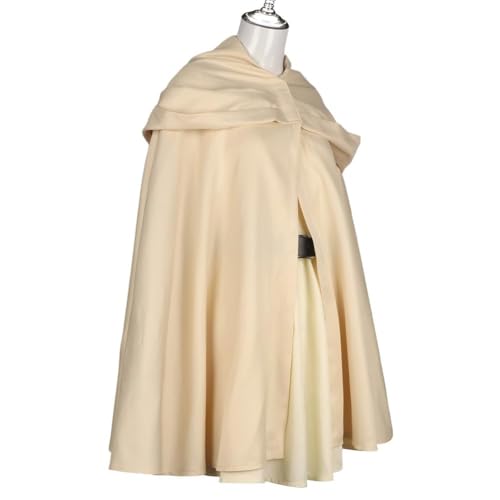 ZCXCsfp Frieren Cosplay-Outfit ohne Perücke, Frieren: Beyond Journey's End, komplettes Set Frieren Cosplay Requisite, Umhang, Kleid und Frieren, Anime-Rollenspiel mit Zubehör (keine Perücke, M) von ZCXCsfp