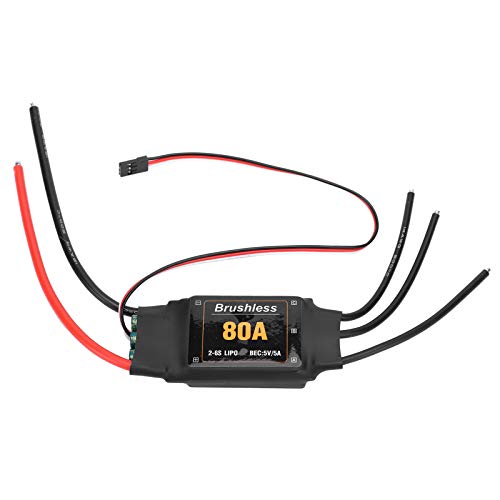 ZCYLPT 80A Brushless ESC Elektronischer Geschwindigkeitsregler für RC Flugzeug Hubschrauber Flugzeug ZCYLPT 80A Brushless ESC Elektronischer Geschwindigkeitsregler für RC Flugzeug Hubschrauber Flugzeug von ZCYLPT