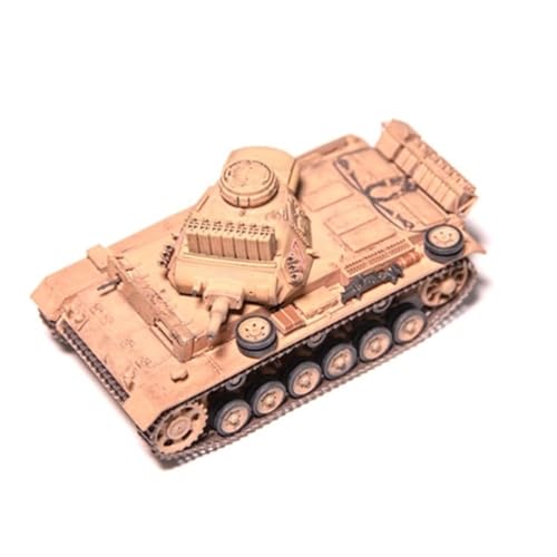 Maßstabsgetreue Modelle Deutscher Panzer 3 DAK 501 Schwergepanzertes Bataillon, Modellbausatz, Kunststoff, Maßstab 1/72 Diecast Panzer von ZCYYUE