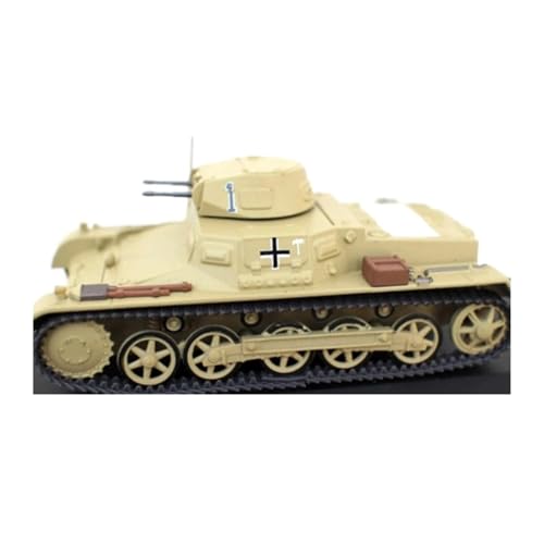 Maßstabsgetreue Modelle Maßstab 1:43 Für Deutschland Pz.kpfw I AUSF Typ B Tank Modell Kit Statische Diecast Sammlung Ornamente Diecast Panzer von ZCYYUE