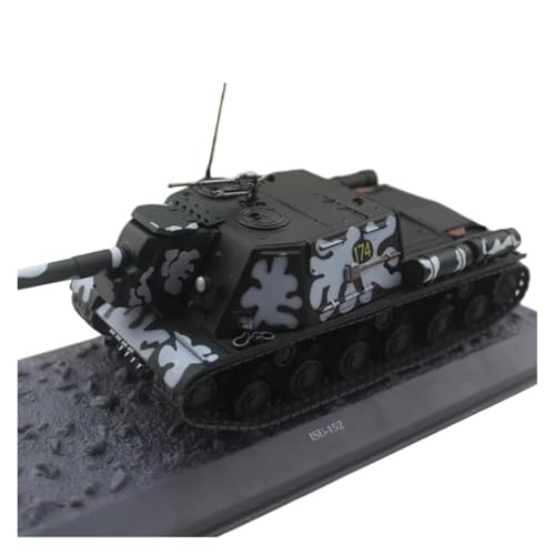 Maßstabsgetreue Modelle Maßstab 1:43 Für Sowjetischen Schweren Panzer ISU-152 RKKA, Modellbausatz, Statisches Druckguss-Sammelornament Diecast Panzer Maßstabsgetreue Modelle Maßstab 1:43 Für Sowjetischen Schweren Panzer ISU-152 RKKA, Modellbausatz, Statisches Druckguss-Sammelornament Diecast Panzer von ZCYYUE