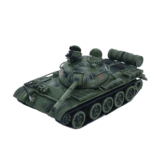 Maßstabsgetreue Modelle Maßstab 1:72 Für Chinesisches T54A-Panzermodell, Grüne Beschichtung, Statische Simulation, Sammlungsornamente Diecast Panzer von ZCYYUE