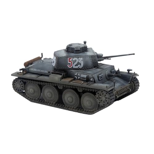Maßstabsgetreue Modelle Maßstab 1:72 Für Den Deutschen Leichten Panzermodellbausatz Pz.Kpfw 38T AUSF.E/F, Statische Sammlung Diecast Panzer von ZCYYUE