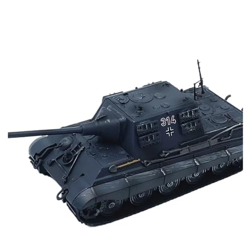 Maßstabsgetreue Modelle Maßstab 1:72 Für Deutschen Panzermodellbausatz „Tiger King“, Graue Beschichtung, Statische Fertigproduktsammlung Diecast Panzer von ZCYYUE