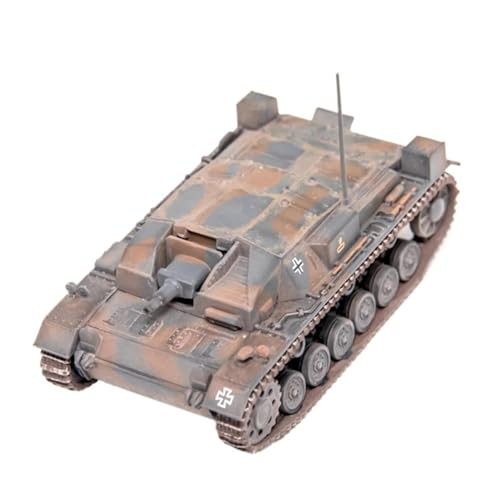 Maßstabsgetreue Modelle Maßstab 1:72 Für Deutschland STUG III AUSF. Sturmpanzer-Modellbausatz Nr. DG63257, Statische Druckguss-Kollektion Diecast Panzer von ZCYYUE