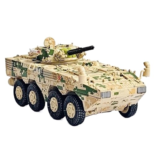 Maßstabsgetreue Modelle Maßstab 1:72 Für PLA ZBL-09 Rad-Infanteriepanzer-Modellbausatz Statisches Druckguss-Sammelornament Diecast Panzer von ZCYYUE